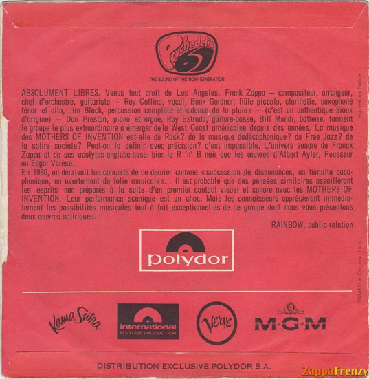 Son Of Suzy Creamcheese sleeve - Back - France